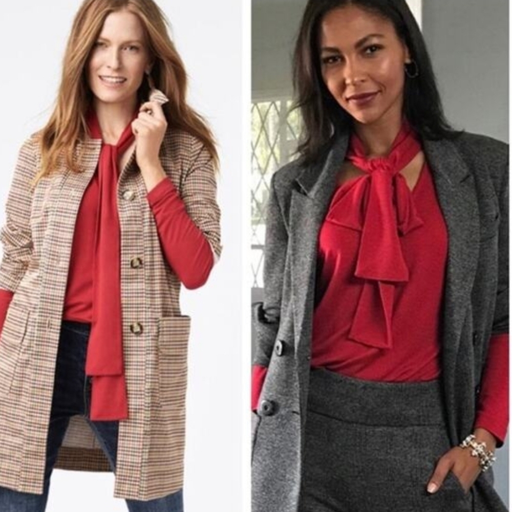 CAbi #3804 Tess Long Sleeve Top D